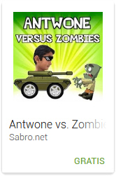 Android APP Juego de Antwone versus Zombies