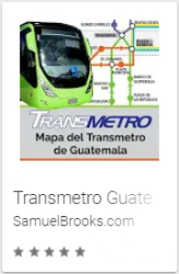 APP del Mapa del Transmetro de Guatemala Offline (no necesita internet)