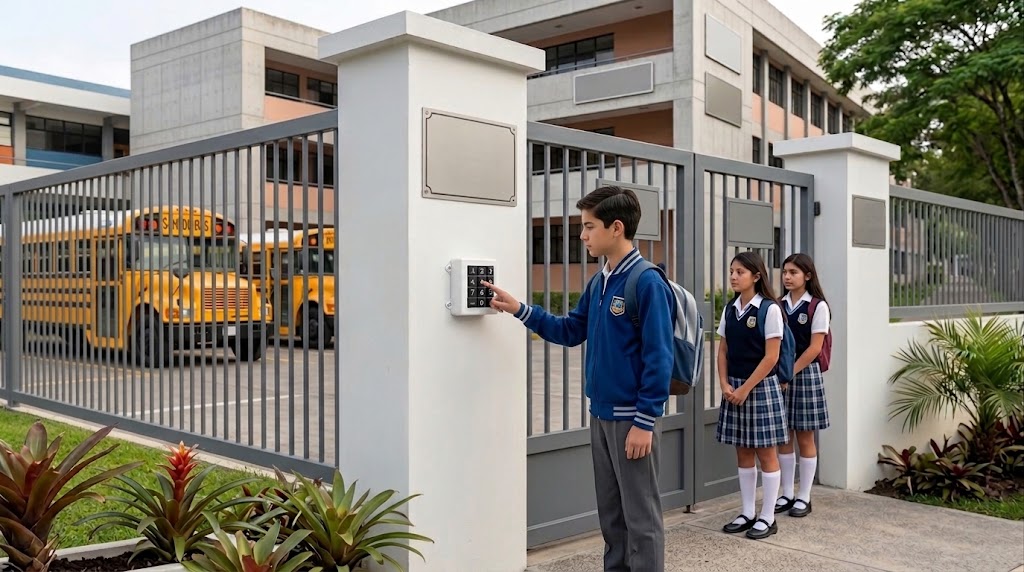 Control de Acceso por Clave PIN para Colegios