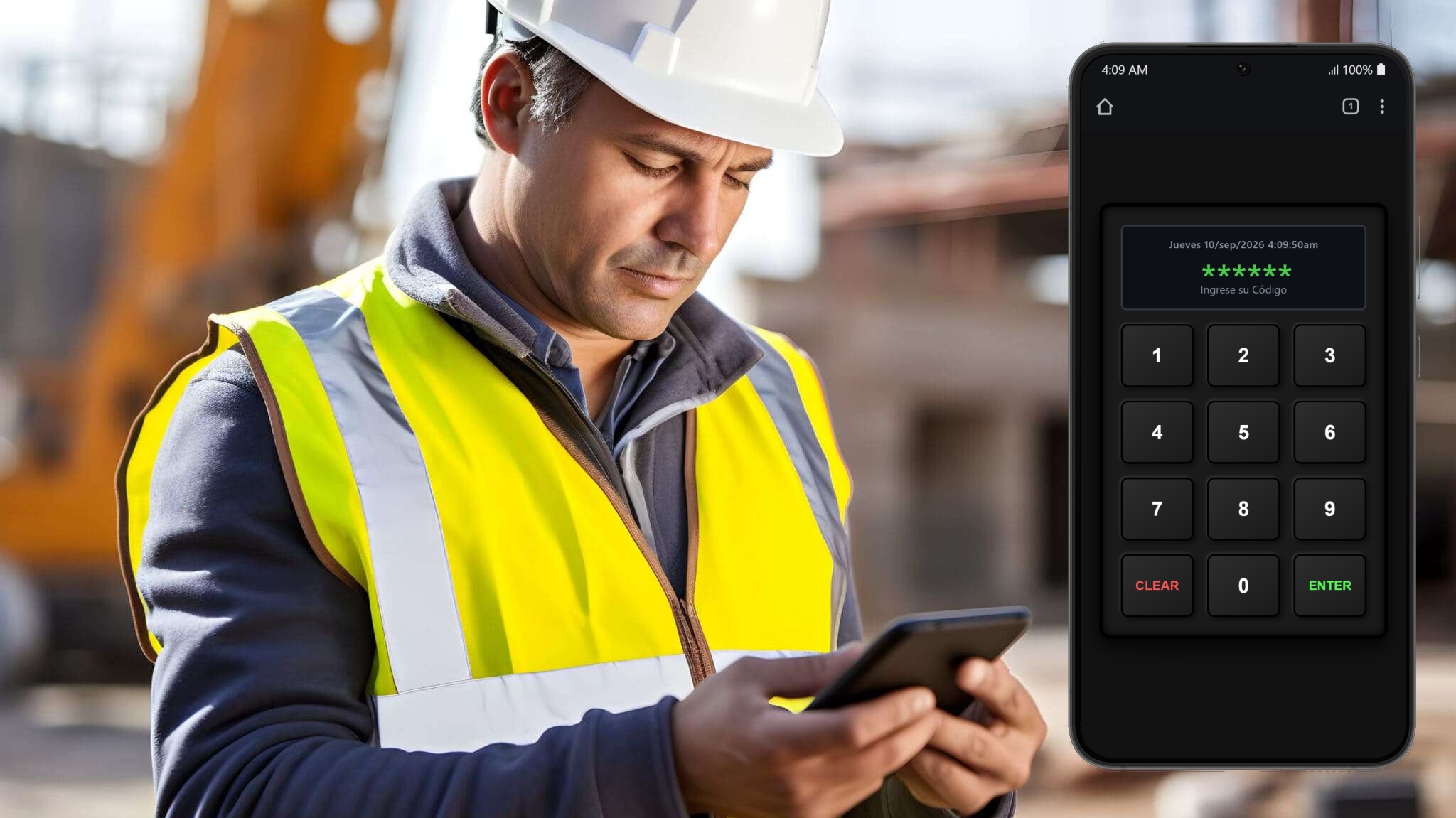 Sistema de Control de Asistencia y Acceso en Campo desde cualquier Tableta o Celular