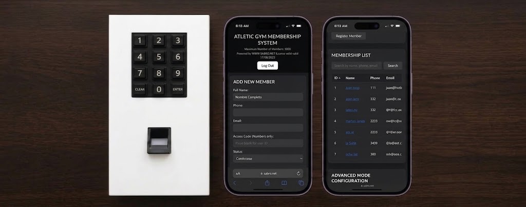 Fingerprint Access Control System and Hardware for Gyms WorldWide