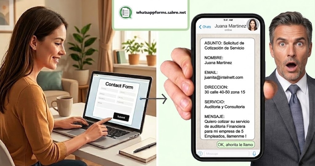 Widget de FORMULARIOS DE WHATSAPP PARA WEBSITES