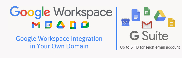 GOOGLE WORKSPACE integration service on your own Domain