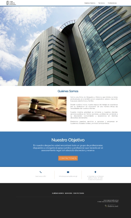 Paginas Web Guatemala: Longo Campollo & Asociados | Firma de abogados y notarios en Guatemala | www.longocampollo.com.gt