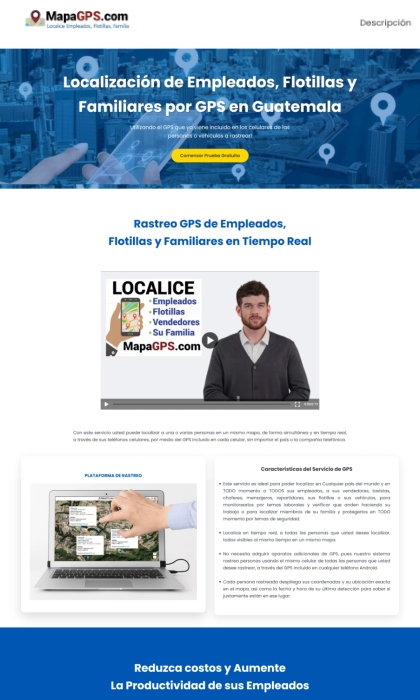 Paginas Web Guatemala: GPS Guatemala: Localizar Empleados, Flotillas y Familiares por GPS