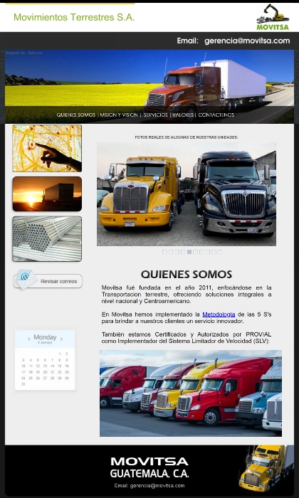 Paginas Web Guatemala: Transporte Pesado en Guatemala y Centroamerica | MOVITSA Movimientos Terrestres Guatemala.