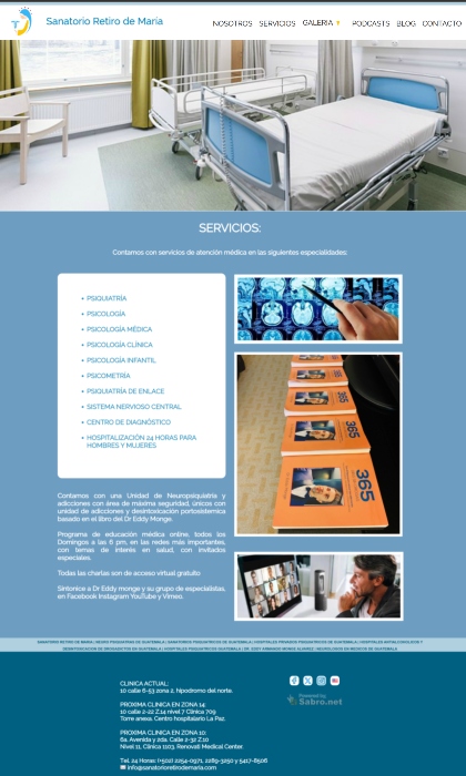 Paginas Web Guatemala: Hospital Psiquiatrico Guatemala, los Mejores Psiquiatras y Neurólogos de Guatemala