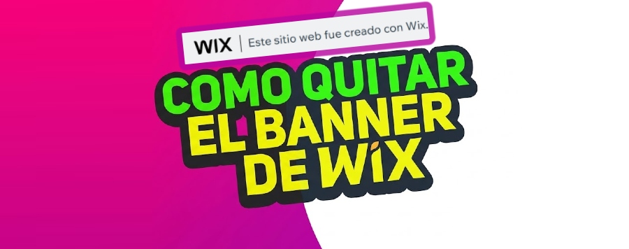 Widget para Ocultar la Barra Publicitaria de WIX